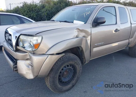 2007 Toyota Tacoma Prerunner V6 из США, поврежденный, VIN 5TETU62N87Z363847
